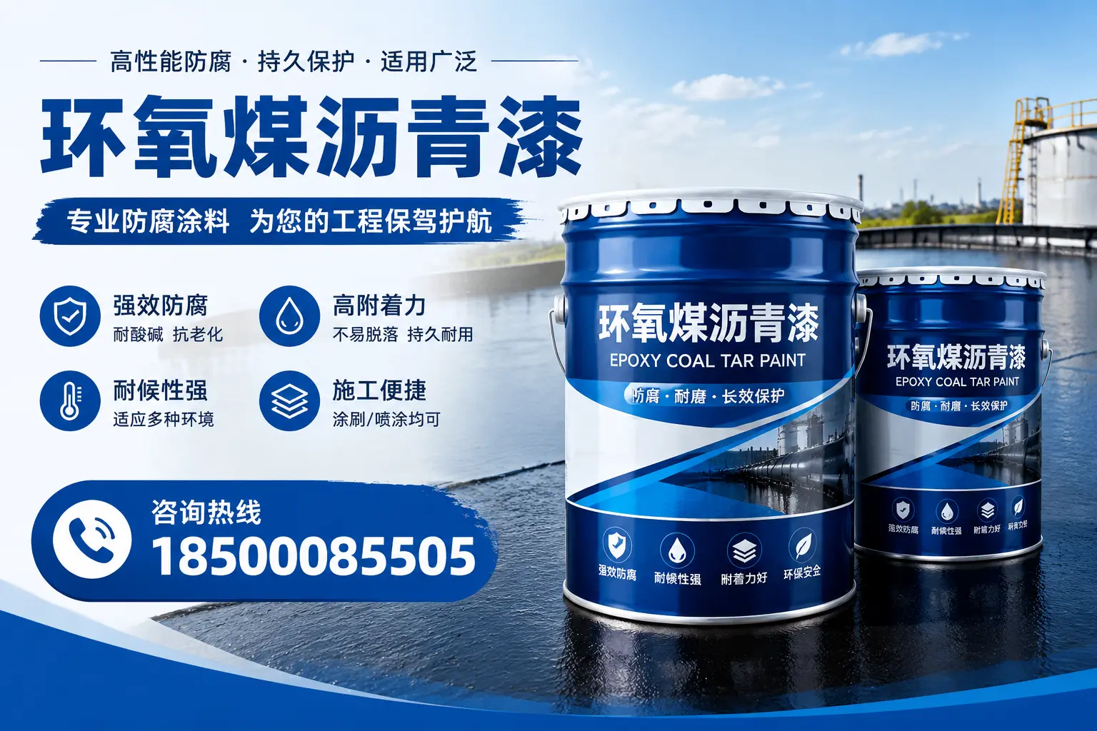 环氧煤沥青漆与其他漆类的比较，鄂尔多斯用户的选择依据