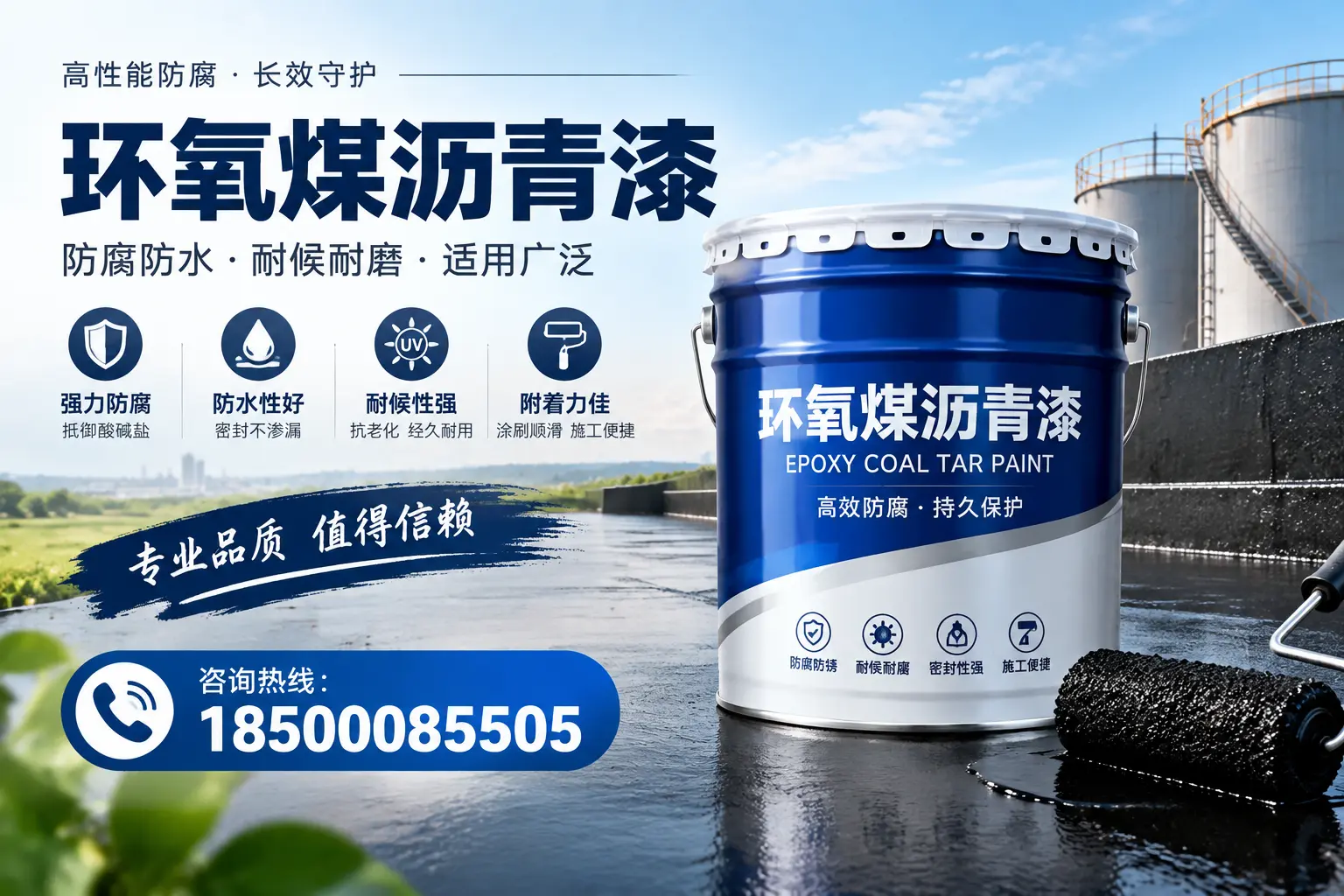 环氧煤沥青漆与油漆的区别，鄂尔多斯消费者最关心的问题