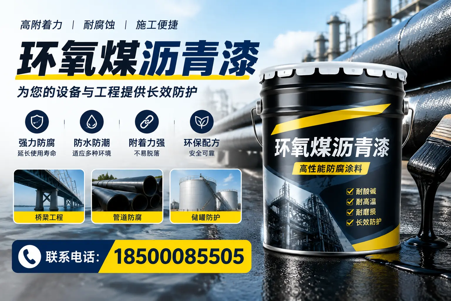 环氧煤沥青漆与其他涂料的对比分析，助力鄂尔多斯企业决策