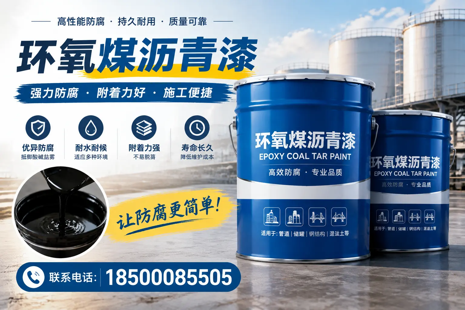 环氧煤沥青漆的环保性分析，鄂尔多斯企业的选择依据